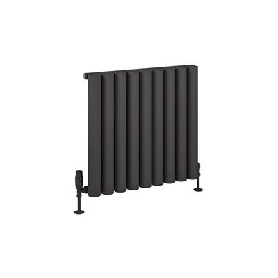 Burford 600 x 625 Aluminium Radiator Matt Anthracite