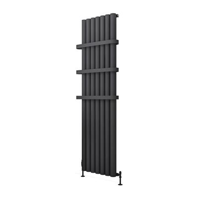 Burford 1800 x 485 Aluminium Radiator Matt Anthracite