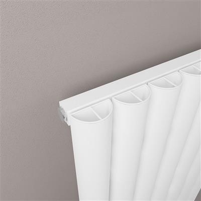 Kelmscott 600 x 485 Aluminium Radiator Matt White