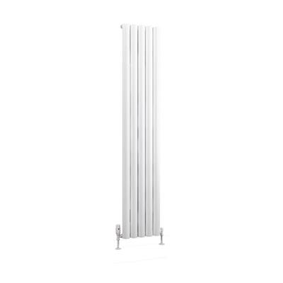 Kelmscott 1800 x 345 Aluminium Radiator Matt White