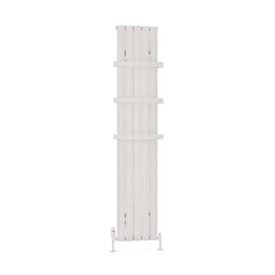 Kelmscott 1800 x 345 Aluminium Radiator Matt White