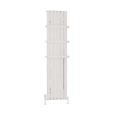 Kelmscott 1800 x 415 Aluminium Radiator Matt White