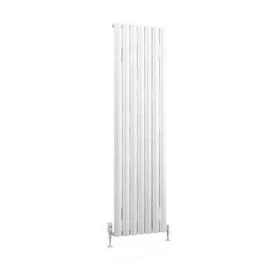 Kelmscott 1800 x 485 Aluminium Radiator Matt White