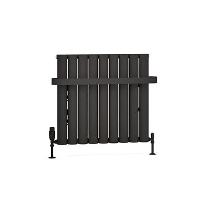 Kelmscott 600 x 625 Aluminium Radiator Matt Anthracite