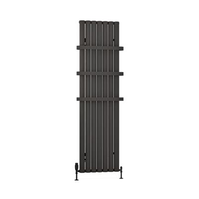 Kelmscott 1800 x 485 Aluminium Radiator Matt Anthracite