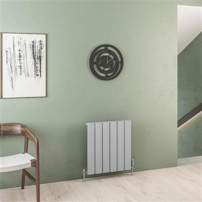 Malmesbury 600 x 565 Aluminium Radiator Matt Grey