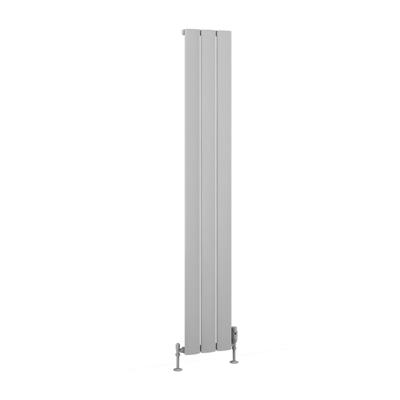 Malmesbury 1800 x 280 Aluminium Radiator Matt Grey