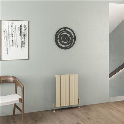 Malmesbury 600 x 470 Aluminium Radiator Matt Cappuccino