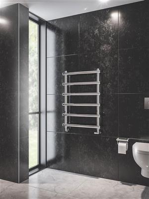 Marlow 850 x 600 Towel Rail Chrome