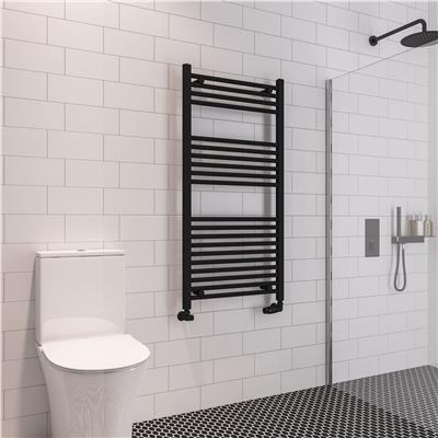 Wingrave 1200 x 600 Straight Multirail Matt Black