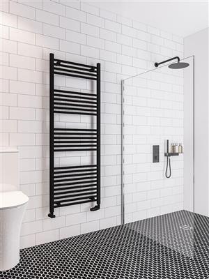 Wingrave 1600 x 600 Straight Multirail Matt Black