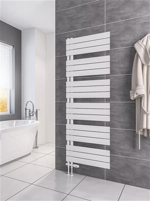 Helmsley 1640 x 600 Towel Rail Matt White