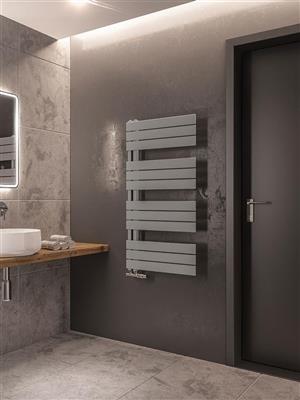 Helmsley 1150 x 600 Towel Rail Matt Grey