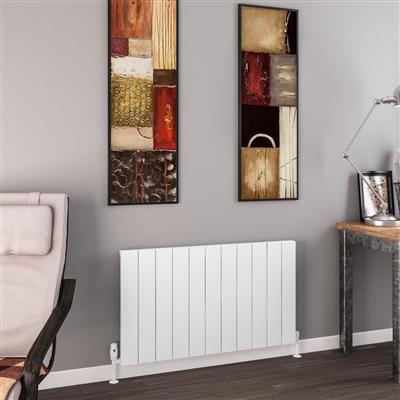 Charlton 600 x 1040 Aluminium Radiator Matt White