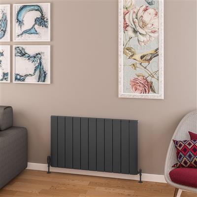 Withington 600 x 1040 Aluminium Radiator Matt Anthracite