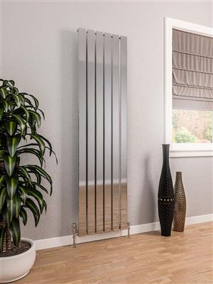 Deddington 1800 x 470 Radiator Chrome