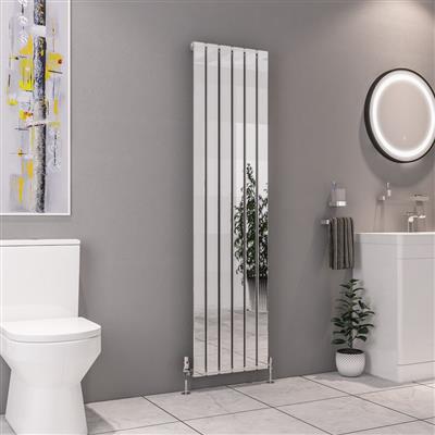 Deddington 1800 x 470 Radiator Chrome