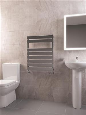 Deddington 800 x 600 Towel Rail Chrome