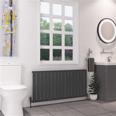 Deddington 600 x 1270 Radiator Matt Anthracite