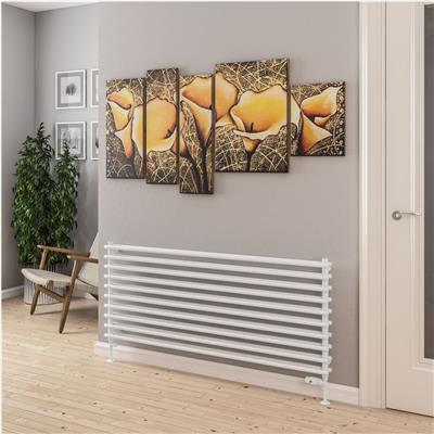 Murano 600 x 1400 Radiator Gloss White