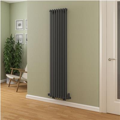 Murano 1800 x 410 Radiator Matt Anthracite