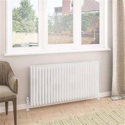 Witney 600 x 1230 Aluminium Radiator Matt White