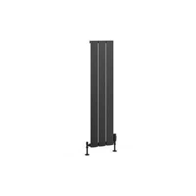 Malmesbury 1200 x 280 Aluminium Radiator Matt Anthracite