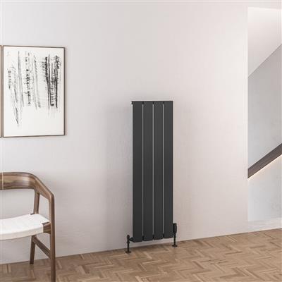 Malmesbury 1200 x 375 Aluminium Radiator Matt Anthracite