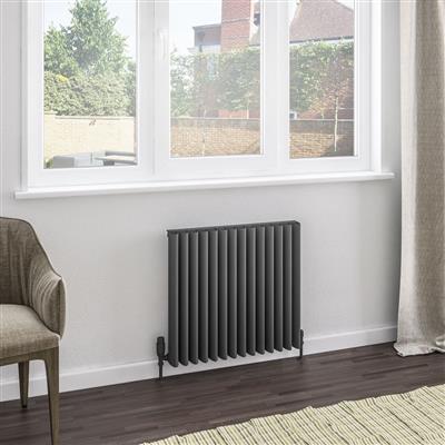 Witney 600 x 660 Aluminium Radiator Matt Anthracite