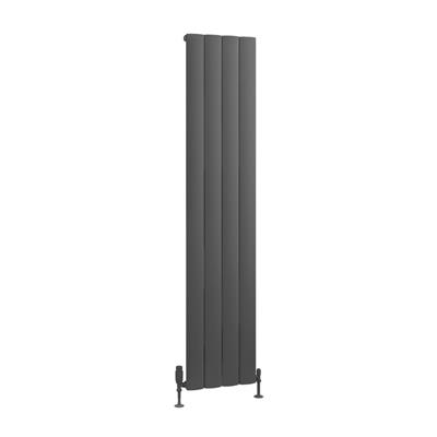 Tordino 1800 x 375 Aluminium Radiator Matt Anthracite