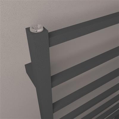 Tuscan Square Towel Rail 800 x 600 Matt Anthracite