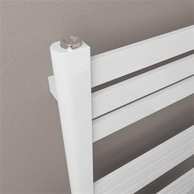 Defford 1800 x 600mm Towel Rail Gloss White