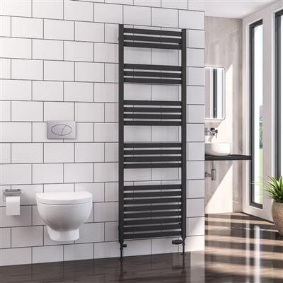 Defford 1800 x 600mm Towel Rail Matt Anthracite