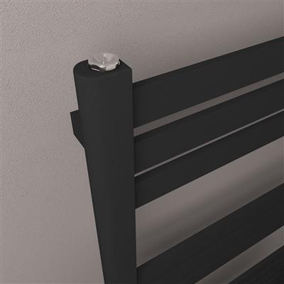 Defford 1800 x 500mm Towel Rail Matt Black