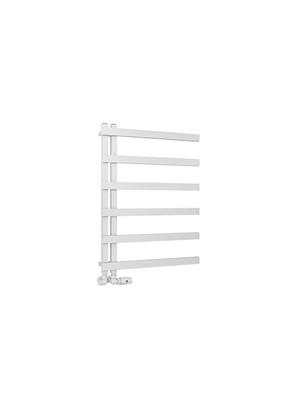 Platani 800 x 600mm Towel Rail Matt White