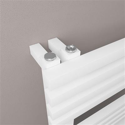 Reinbach 1800 x 500mm Towel Rail Matt White