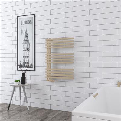 Reinbach 800 x 600mm Towel Rail Matt Cappuccino