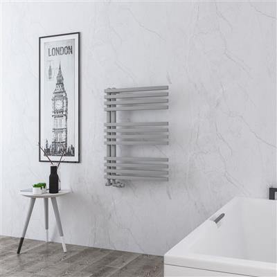 Reinbach 800 x 600mm Towel Rail Matt Grey