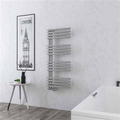 Reinbach 1200 x 500mm Towel Rail Matt Grey