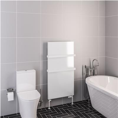 Wingrave 1200 x 610 Flat Panel Radiator Gloss White