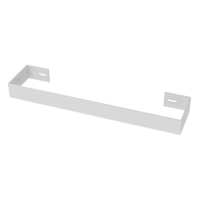 Wingrave Flat Panel Towel Hanger 610mm Gloss White