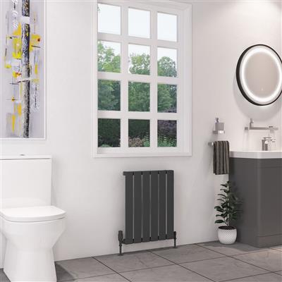 Deddington 600 x 470 Radiator Matt Anthracite