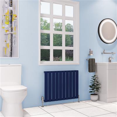 Deddington 600 x 790 Radiator Matt Cobalt Blue