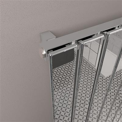 Deddington 600 x 550 Radiator Chrome