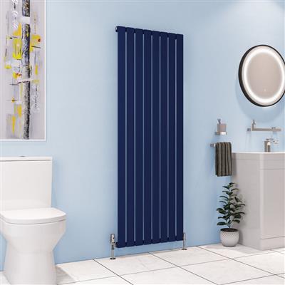 Deddington 1800 x 630 Radiator Matt Cobalt Blue