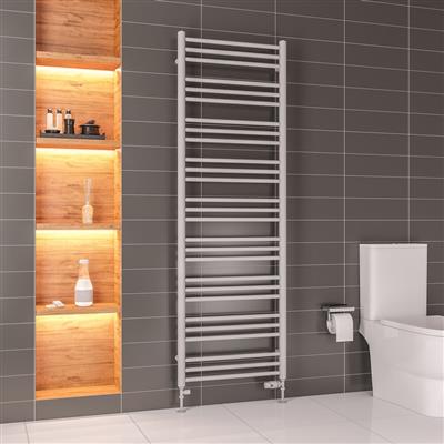 Corinium Round 1800 x 600 Towel Rail Matt Grey