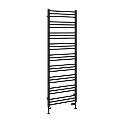 Corinium Round 1800 x 600 Towel Rail Matt Black