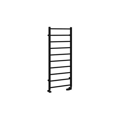 Tuscan Round 1200 x 500 Towel Rail Matt Black