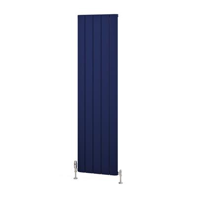 Withington 1800 x 470 Aluminium Radiator Matt Cobalt Blue