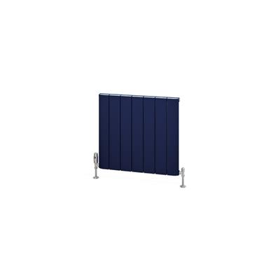 Withington 600 x 660 Aluminium Radiator Matt Cobalt Blue